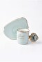 Single Porcelain Coffee Cup Mint Good