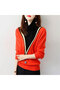 Women's Color block V-Neck Sweater - 4