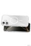 Zngzrmll iPhone 16 Sora Glitter Magsafe Cover (164842) - White - 3