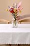 White Drop Pattern Liquid Repellent Stain-Resistant Tablecloth 160X220 cm - 2