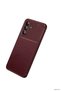 Zngzrmll Galaxy A37 5g Auto Focus Carbon Cover (165325) - Burgundy - 2