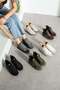 Women's Khaki Lace-Up Comfortable Sports Shoes - 6