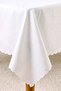 White Drop Pattern Liquid Repellent Stain-Resistant Tablecloth 160X220 cm - 7