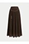 Pile Detailed Skirt 3905 - 5