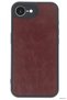 Zngzrmll iPhone 16E Case Aras Leather Cover (173303) - Burgundy - 2