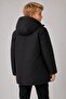 Boy's Winter Hooded Inflatable Coat with Pockets, Fully Filled Inside and Out - 8