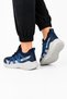 Knitwear Poly Sole Smart Lace-Up Children's Sports Shoes Dark Blue - 2