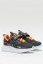Children's Velcro Smart Lacing Sports Shoes Smoked - Orange - 4