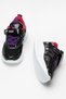 Children's Velcro Smart Lacing Sports Shoes Black - Fuchia - 6
