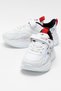 Children's Velcro Smart Lacing Sports Shoes White - Black - 7