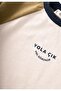 Seasonal Raglan Sleeve T-Shirt Set 2-10 Years Sand - 4