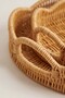 Oval Rattan Knitted 3-Piece Decorative Presentation Tray Set - 4