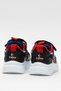 Children's Velcro Smart Lacing Sports Shoes Black - Red - 3