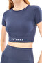 Soft Textured, Flexible Yoga, Running, Sports and Everyday Crop Top Milea - 5