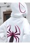 Dear Couple Combination Spider-Man Back Printed Design Hooded Sweatshirt Set of 2 - 4