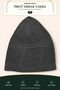 Waqar Gold Knitted Men's Skullcap Gray – Stylish Textured Lightweight Prayer Cap |   12-Pack - 2