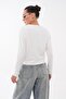 Women's Boat Neck Bat Sleeve Modal Sweatshirt 265139 - - 5