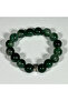 Natural Stone Prayer Beads & Bracelet Set – with Wooden Box - Green Agate Stone - 5