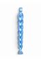 Sequined Blue Light-Up Dress Light-Up Hair 2-Piece Set Costume Elsa Princess Wedding Feast Party Birthday Special Occasion - 4