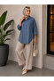 Women's Cotton Pocket Oversize Comfortable Fit Long Sleeve Shirt - 5