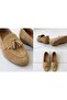 Genuine Leather Suede Tassel Detailed Women's Loafer Shoes - 5
