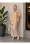Women's Cotton Pocket Oversize Comfortable Fit Long Sleeve Shirt - 4