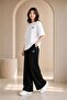 Women's Oversize T-Shirt and Wide-Leg Pants Two-Piece Set - 2