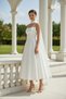 Strapless Long Evening Dress Shawl Detailed Dress Flared Skirt Zippered Wedding Engagement Graduation Dress - 3