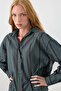 Sim Striped Viscose Shirt - Green
