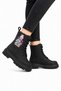 Zippered Cold and Water Resistant Labubu Girls' Boots Black - 3