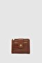 Rose croco patterned women's card holder taba