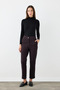 Canvas Mom Pants - Brown - 3