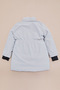 Drawstring Hooded Girls' Coat - 8