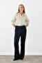 Striped Lyocell Shirt - Ecru - 3