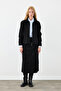 Midi Canvas Skirt - Black - 3