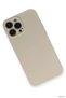 Zngzrmll iPhone 13 Pro Max Case Nano-In Velvet Silicone (180454) - Beige