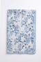 Botanik Çizgi Aqua Soft Shawl 4080 - Baby Blue - 3