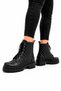 Zippered Quilted Design Girls' Boots Black - 3