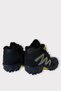 Fur-lined cold and water resistant zippered children's boot black - yellow - 3