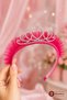 Tulle Children's Crown with Stone Detail, Elegant Hair Accessory - 5