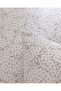 Octave single 100% cotton ranforce printed elastic sheet set - beige - 6
