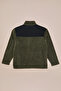 Parachute Fabric Detailed Fleece Boys' Sweatshirt - 7