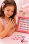 60 Pieces of Mixed Patterned Children's Rings Adjustable Colorful Rings - Heart - 4