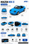 1:64 Scale Mx-5 Metal Pull-And-Go Model Car Blue 6 cm Code: Ats880104 - 5