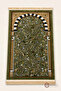 Ravza Seccade Yeşil – 1300 Gram Optical Silk Prayer Rug - 2