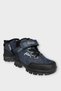 Velcro Zippered, Wool Lined, Cold-Proof Outdoor Children's Boots Dark Blue - 3
