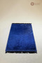 Plush Prayer Mat Non-Slip Base Ultra Soft Velvet Textured Luxury Prayer Mat |   Navy Blue - 6