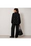 Women's Diagonel Fabric Sequin Embroidered Bomber Jacket Pants Bottom Top Set Mta2469 - 5