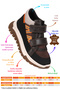 Kasu Leather Daily Velcro Boys' Sports Boots Shoes - 2
