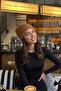Embossed Patterned Women's Beret - 3